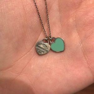 Tiffany small hearts necklace